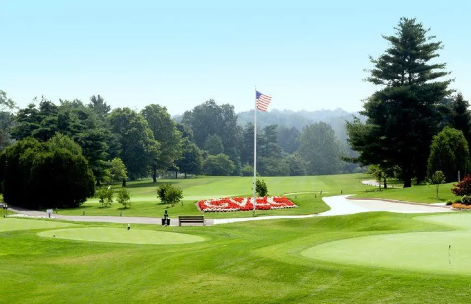 Green Valley Country Club golf course in Lafayette Hill, PA