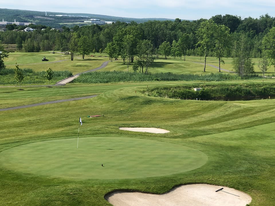 The Club at The Highlands 9-hole course surrounded by Pennsylvania landscapes.